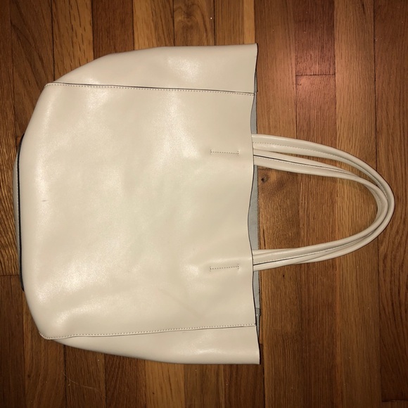 White Tote Bag - Picture 1 of 2